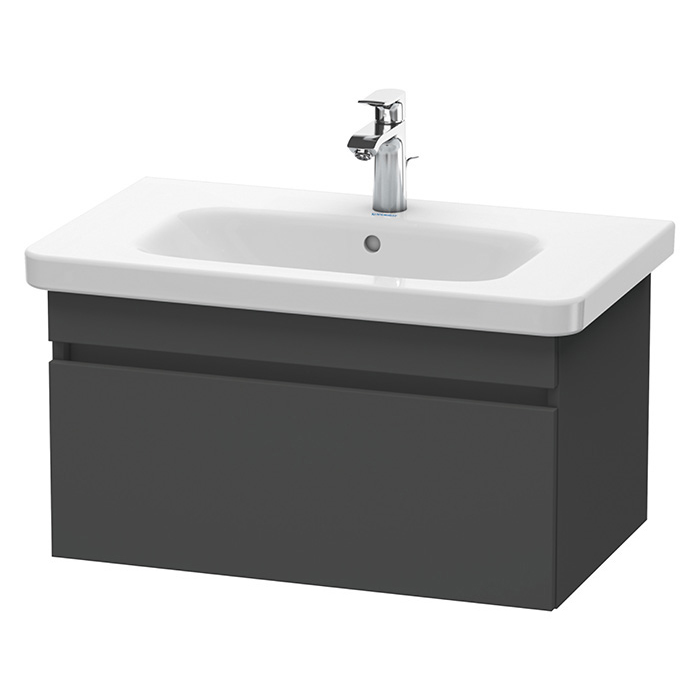 Duravit DuraStyle Тумба с раковиной, подвесная, 1 ящик, цвет: Графит матовый