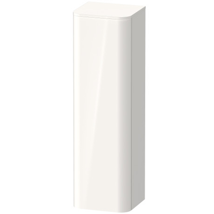 Duravit Happy D.2 Plus Пенал подвесной 1 дверь, 3 стекл. полки, SX, цвет: белый глянцевый