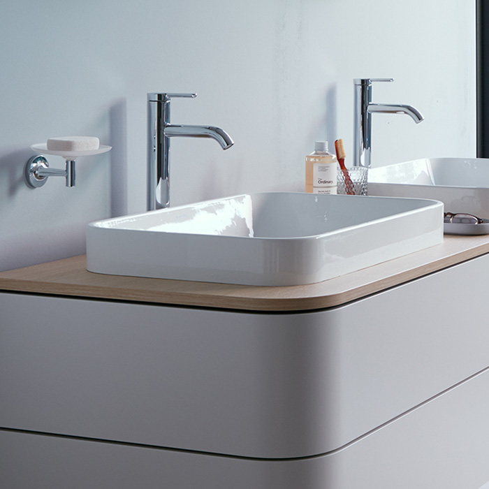 Duravit Happy D.2 Plus Раковина, без отв, цвет: белый