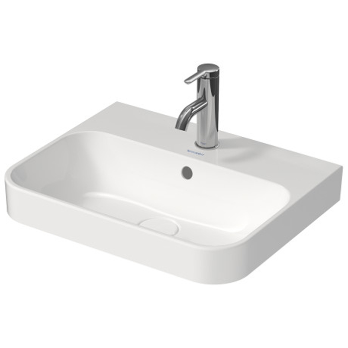 Duravit Happy D.2 Plus Раковина, 1 отв, накладная, цвет: белый