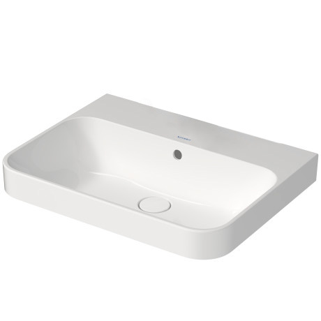 Duravit Happy D.2 Plus Раковина, без отв, с креплением, цвет: белый