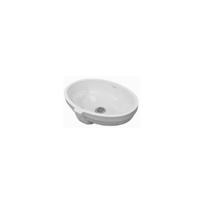 Duravit Jelsa Раковина, встраиваемая снизу, без отв, цвет: белый