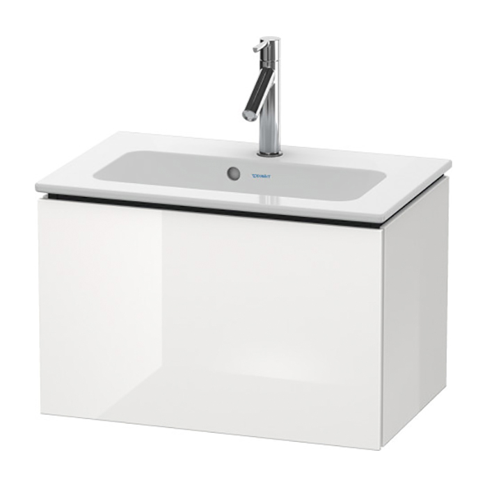 Duravit L-Cube Тумба подвесная, с раковиной и 1 выдв. ящик, цвет: белый глянцевый