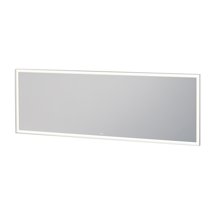 Duravit L-cube Зеркало, LED подсветка 3500K с 4-х сторон, сенсорный выключатель справа внизу