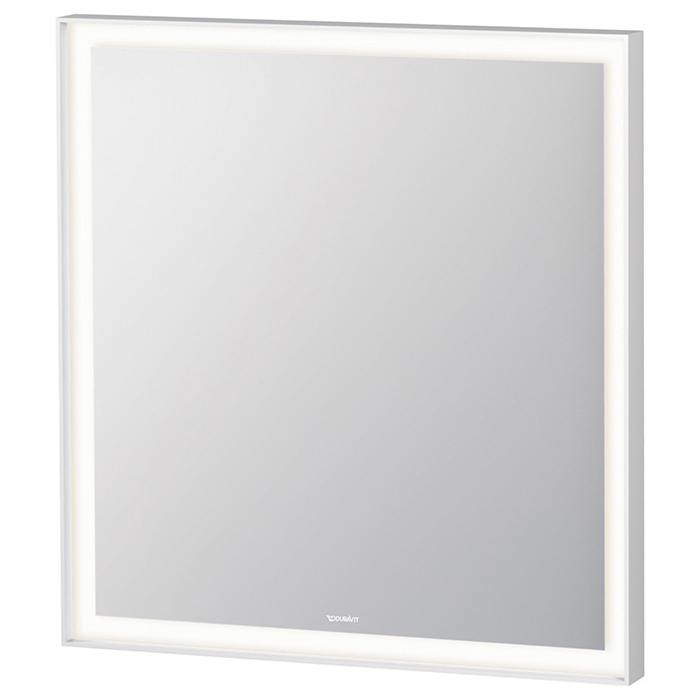Duravit L-Cube Зеркало с подсветкой, 1 сенс выкл, цвет: белый
