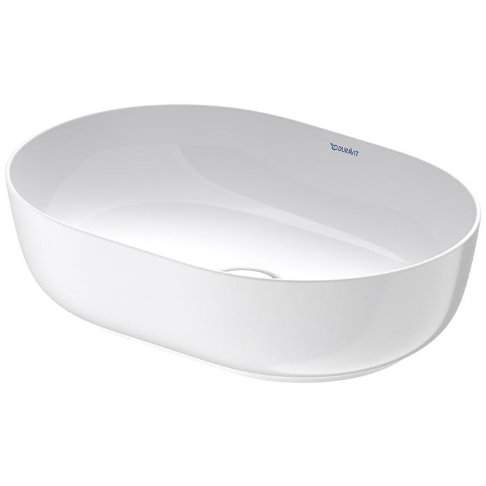 Duravit Luv Раковина накладная, без отв, без перелива, цвет: белый глянцевый