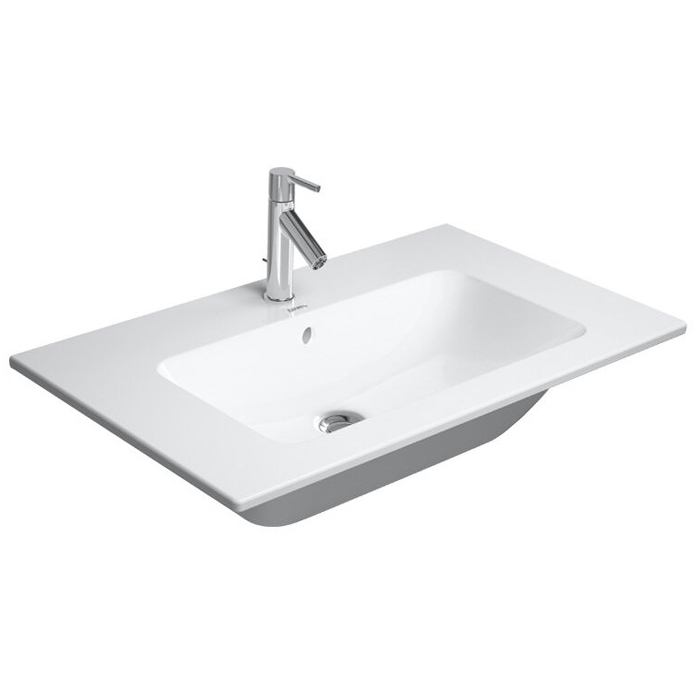 Duravit Me by Starck Раковина, 1 отв, подвесная/накладная, цвет: белый