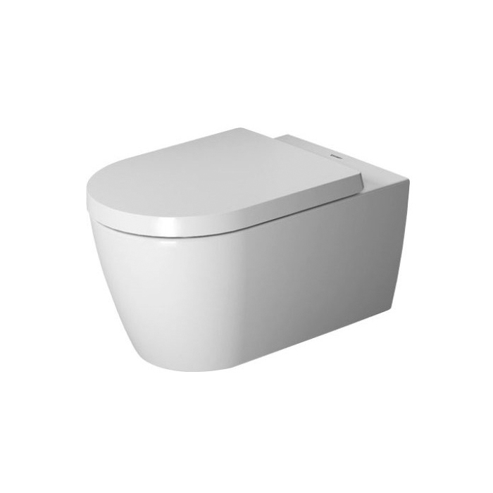 Duravit Me by Starck Унитаз, подвесной, безободковый, с сиденьем, цвет: белый
