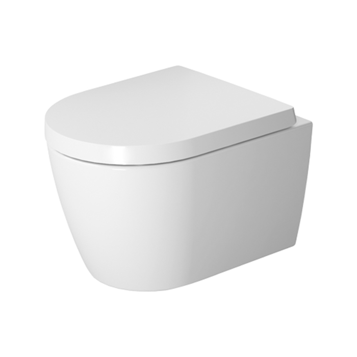Duravit ME BY Starck Унитаз подвесной, Compact Rimless, включая крепление Durafix, цвет: белый