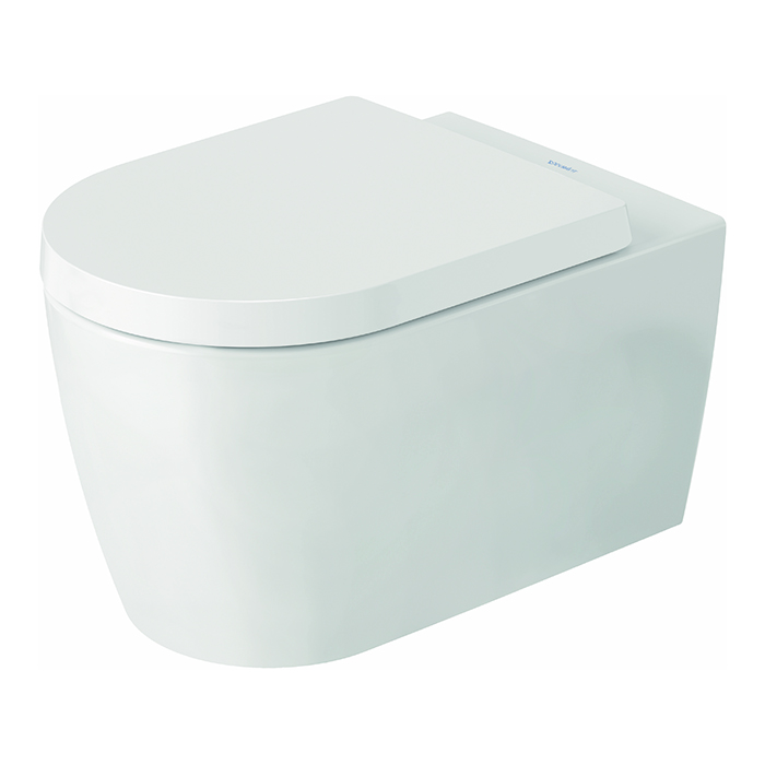 Duravit ME by Starck Унитаз подвесной с ОБОДКОМ, вкл. крепление Durafix, 4,5 л, цвет: белый