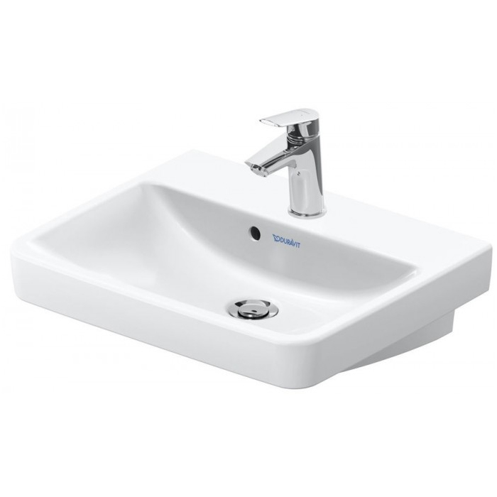 Duravit No1 Раковина, подвесная, 1 отв, цвет: белый глянцевый