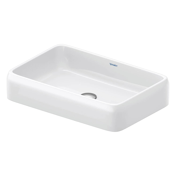 Duravit Qatego Раковина, накладная, без отв, цвет: белый