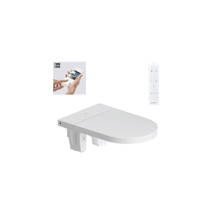 Duravit SensoWash Starck f Pro Сиденье для унитаза, с душем, SoftClose, цвет: белый