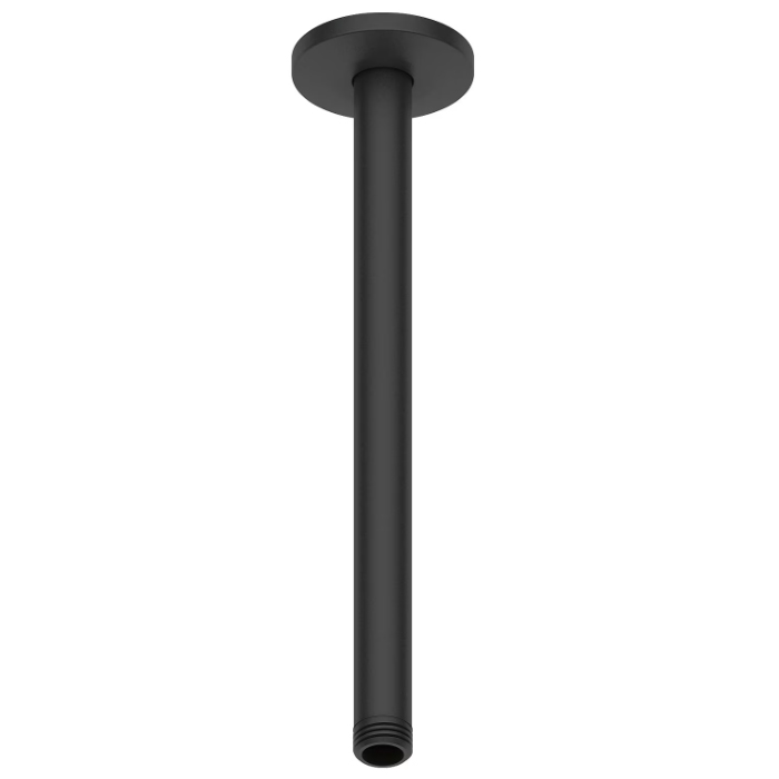 Duravit Shower Кронштейн для верхнего душа, потолочный, цвет: черный матовый