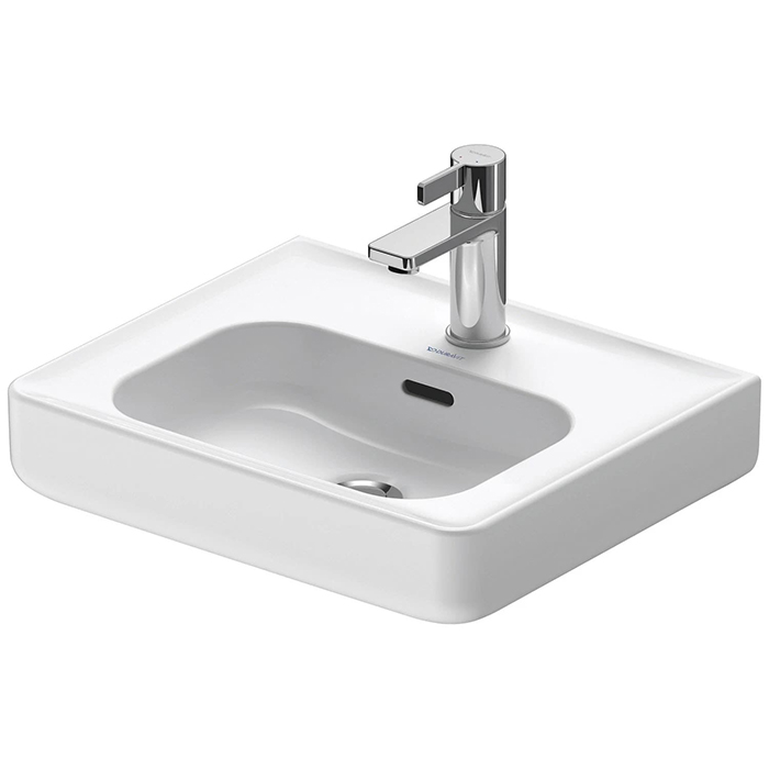 Duravit Soleil by Starck Раковина, подвесная, 1 отв, с переливом, WonderGliss, цвет: белый