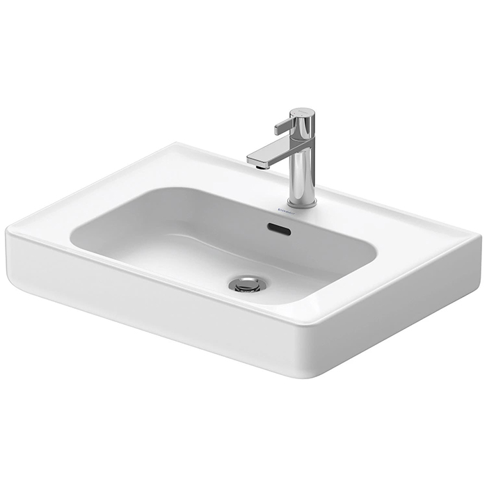 Duravit Soleil by Starck Раковина, подвесная, 1 отв, с переливом, WonderGliss, цвет: белый