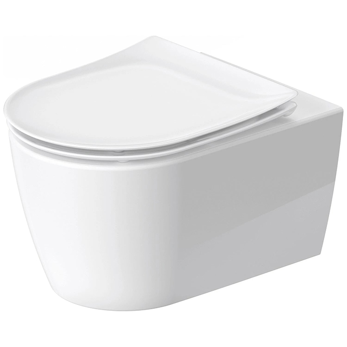 Duravit Soleil by Starck Унитаз, подвесной, безободковый, Weiß Hochglanz, HyG, цвет: белый