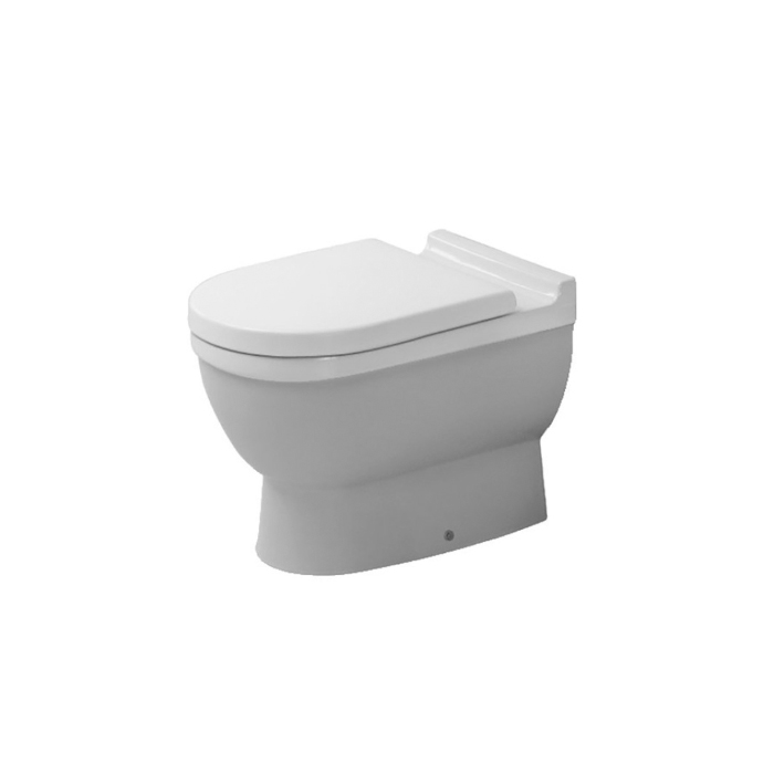 Duravit Starck 3 Унитаз, напольный, приставной, с креплением, цвет: белый