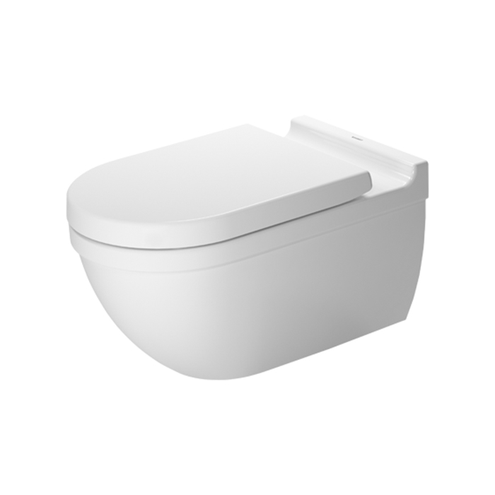 Duravit Starck 3 Унитаз подвесной, с креплением Durafix, WonderGliss, цвет: белый