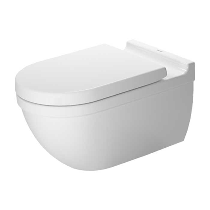 Duravit Starck 3 Унитаз подвесной, Сompact, укороченная модель, цвет: белый