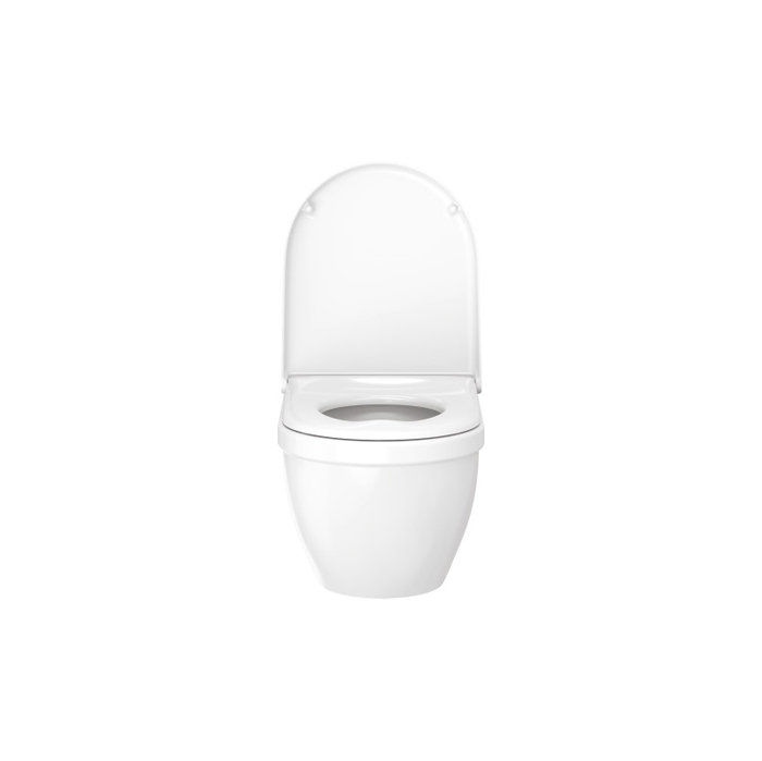 Duravit Starck 3 Унитаз подвесной безободковый, с креплением Durafix, с WG, цвет: белый