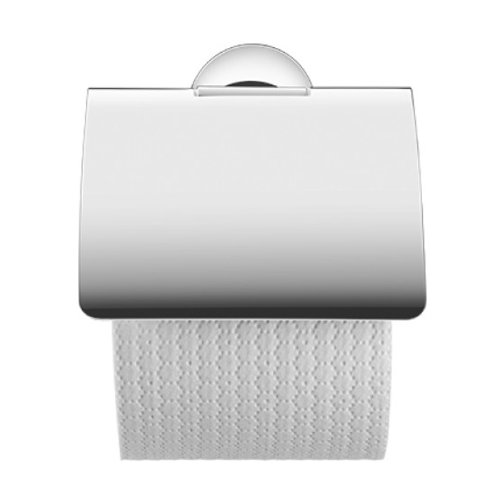 Duravit Starck T Держатель туалетной бумаги с крышкой, подвесной, цвет: хром