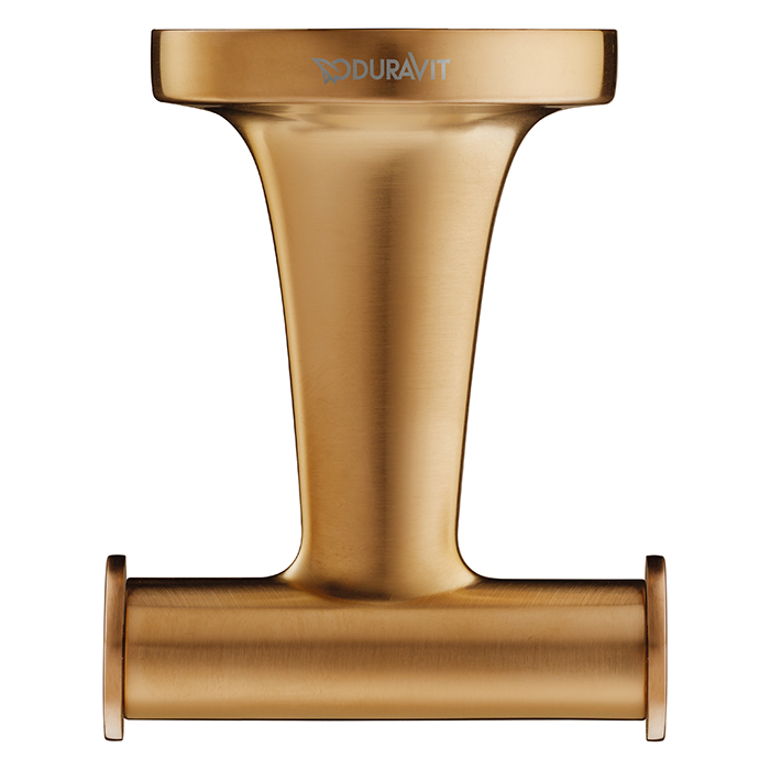 Duravit Starck T Двойной крючок, подвесной, цвет: bronze Brushed