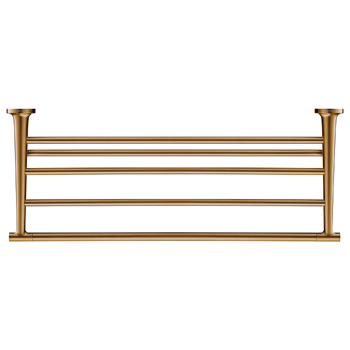 Duravit Starck T Полочка для полотенец, подвесная, цвет: bronze Brushed