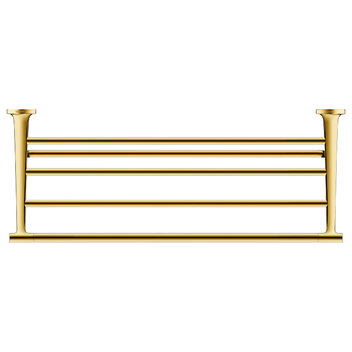 Duravit Starck T Полочка для полотенец, подвесная, цвет: Gold Polished