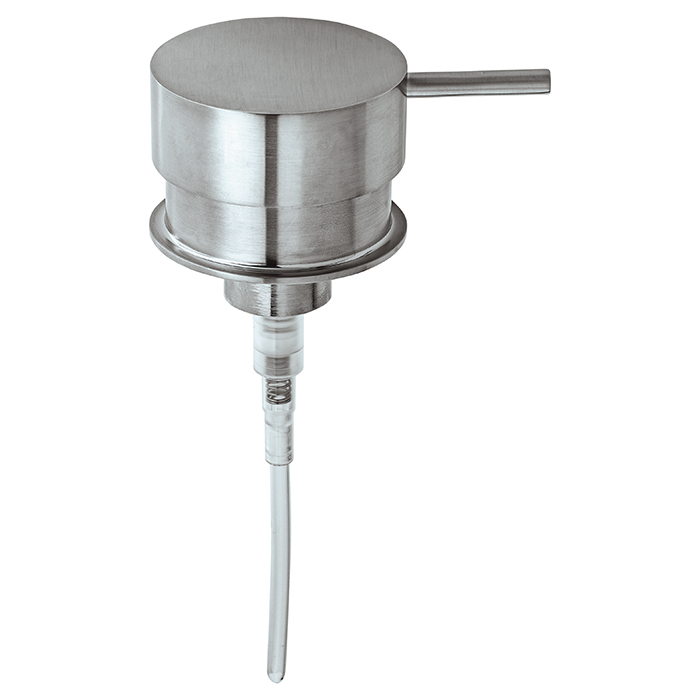 Duravit Starck T Помпа для мыла встраиваемая, цвет: Stainless steel Brushed
