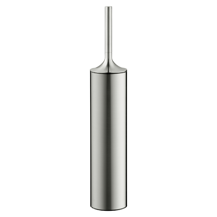 Duravit Starck T Туалетный ершик, напольный, цвет: Stainless steel Brushed