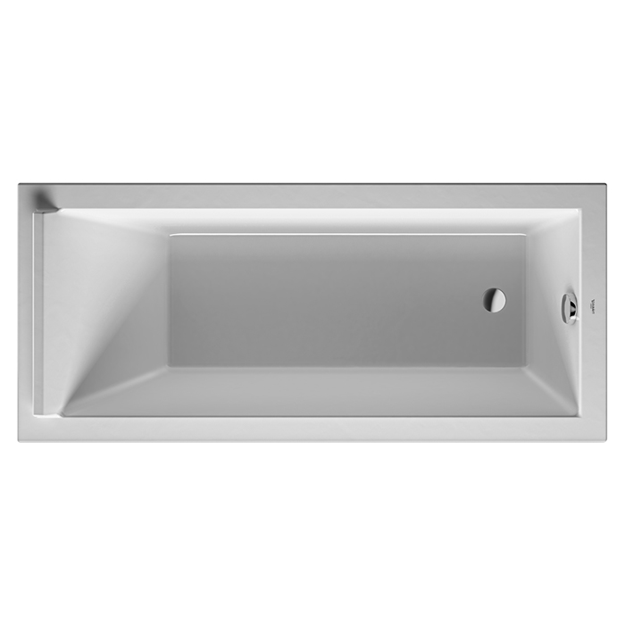 Duravit Starck Ванна, встраиваемая, акрил, цвет: белый