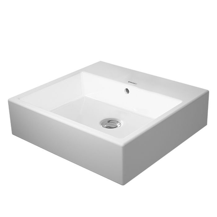 Duravit Vero Air Раковина, подвесная, без отв, с переливом, цвет: белый