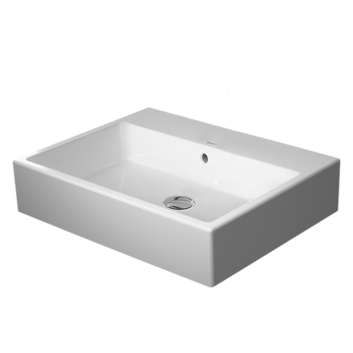 Duravit Vero Air Раковина, подвесная, без отв. с переливом, цвет: белый