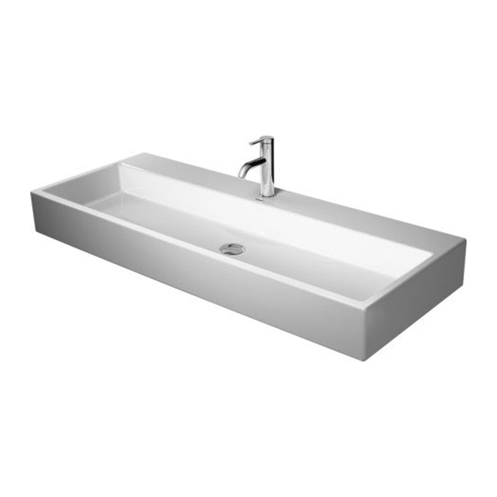 Duravit Vero Air Раковина накладная, с 3 отв, без перелива, цвет: белый