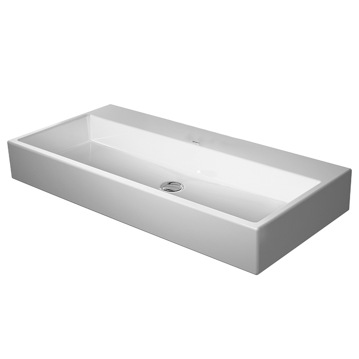 Duravit Vero Air Раковина подвесная, без отв, без перелива, шлифованная, цвет: белый