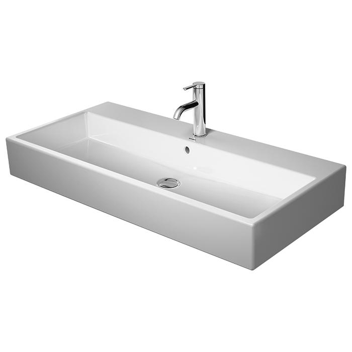 Duravit Vero Air Раковина подвесная, с 1 отв, с переливом, шлифованная, цвет: белый