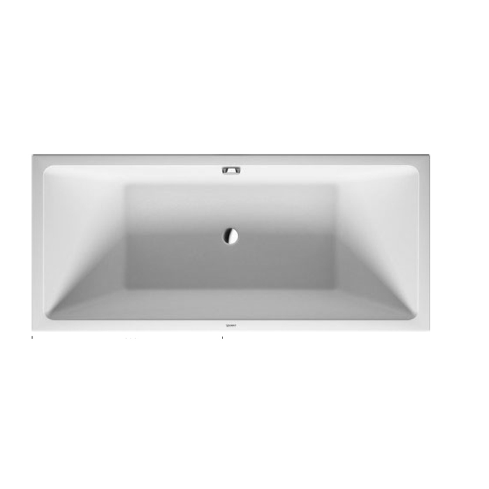 Duravit Vero Air Ванна, угол слева, с бесшовной акриловой панелью и рамой, с 2 накл для спины, цвет: белый