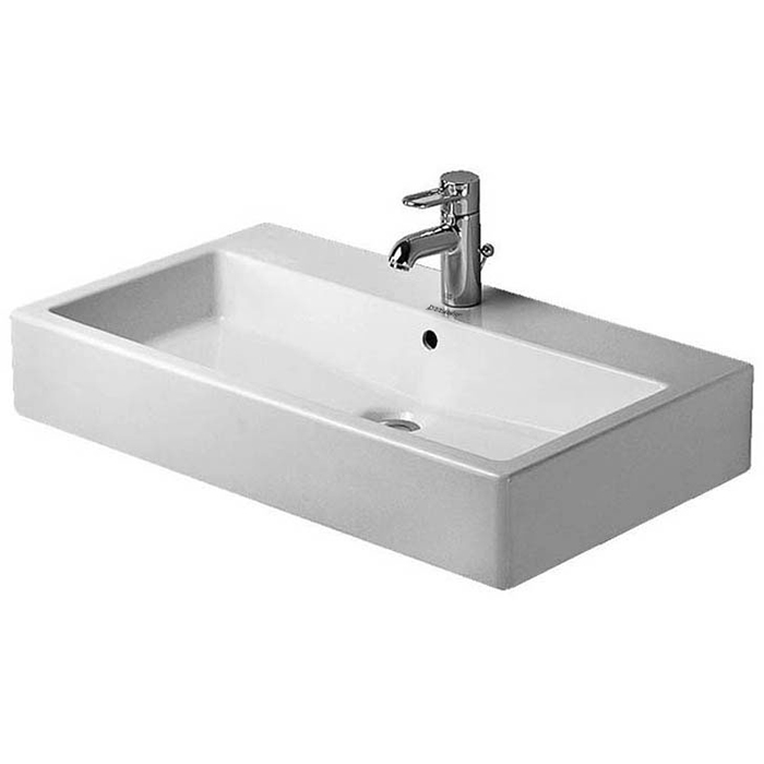 Duravit Vero Раковина, 1 отв, с переливом, цвет: белый