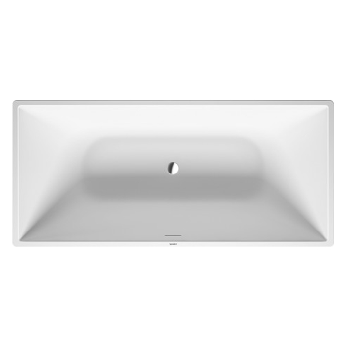 Duravit Vitrium Ванна отдельностоящая, с ножками, с2 наклонами для спины, прямоугольная, цвет: белый