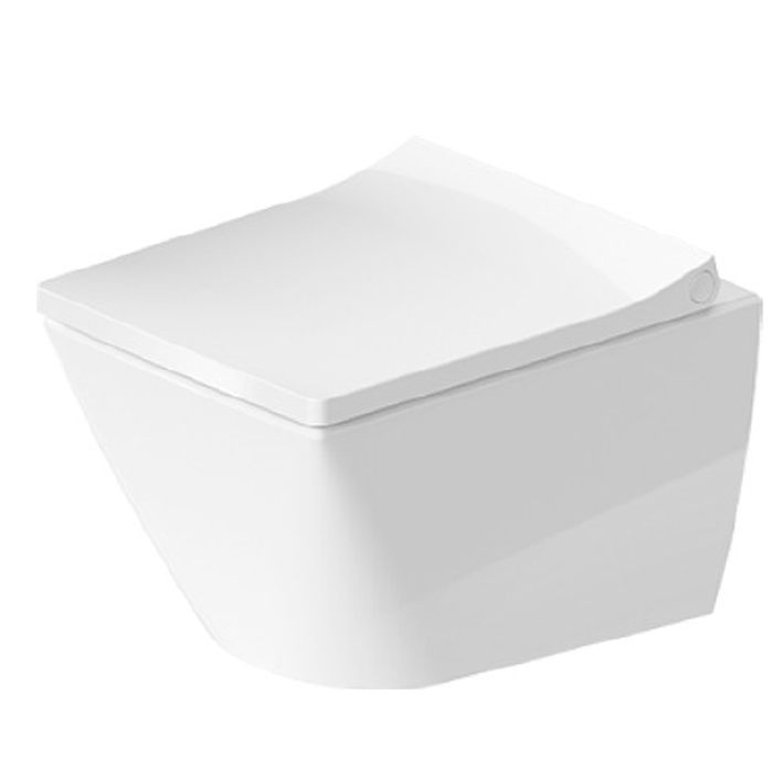 Duravit Viu Унитаз подвесной безободковый, цвет: белый