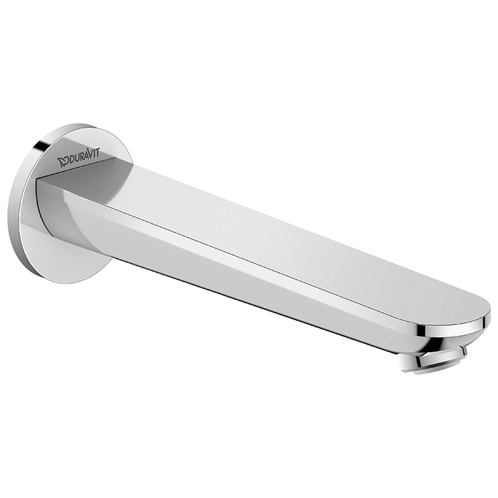 Duravit Wave Излив для ванны, настенный, цвет: хром