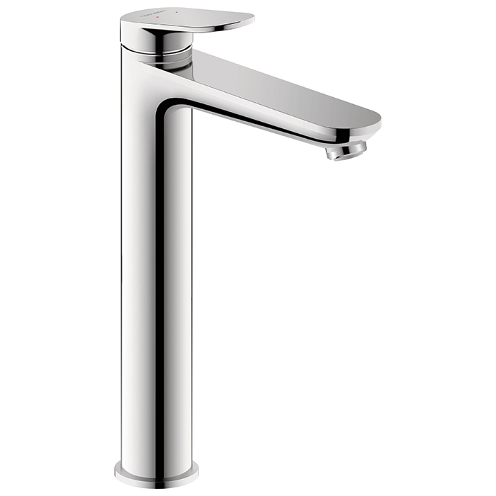 Duravit Wave Смеситель для раковины, высокий, 1 отв, без донного клапана, цвет: хром