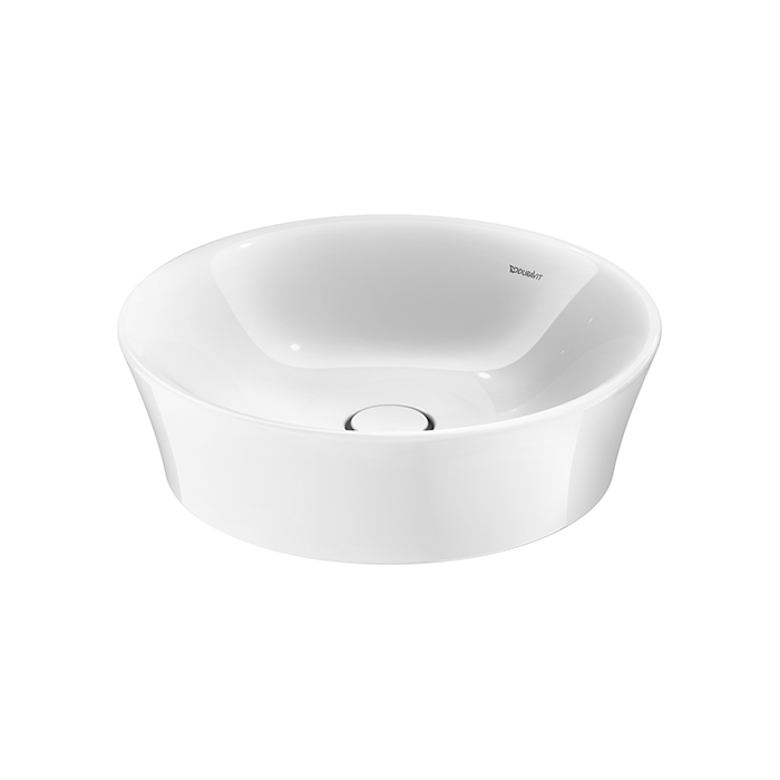 Duravit White Tulip Раковина накладная, без перелива, без отв, WonderGliss, цвет: белый