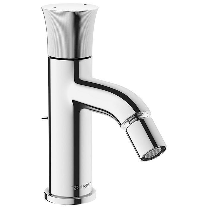 Duravit White Tulip Смеситель для биде, 1 отв, цвет: хром