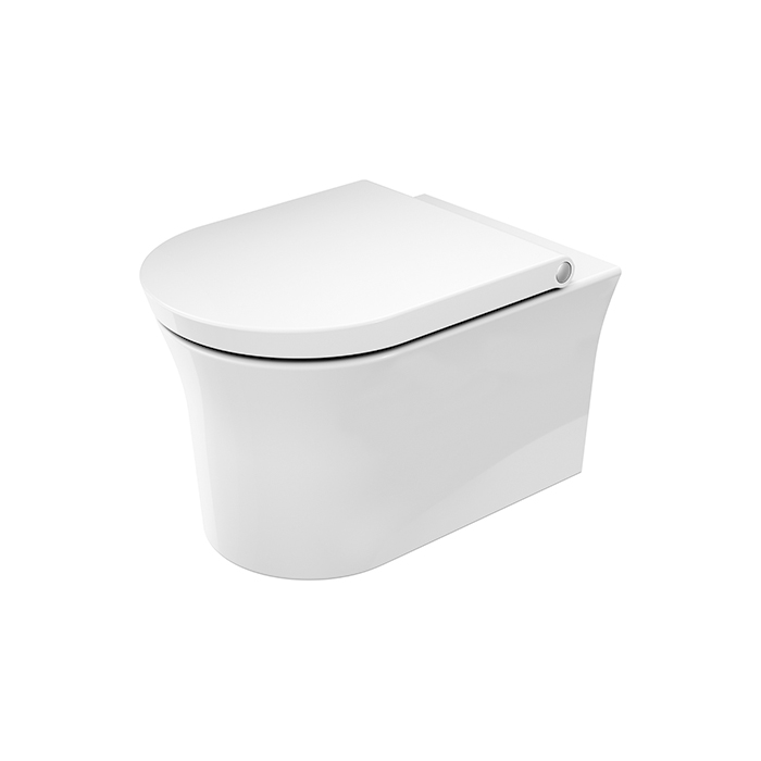 Duravit White Tulip Унитаз подвесной, безободковый, HygieneGlaze, цвет: белый