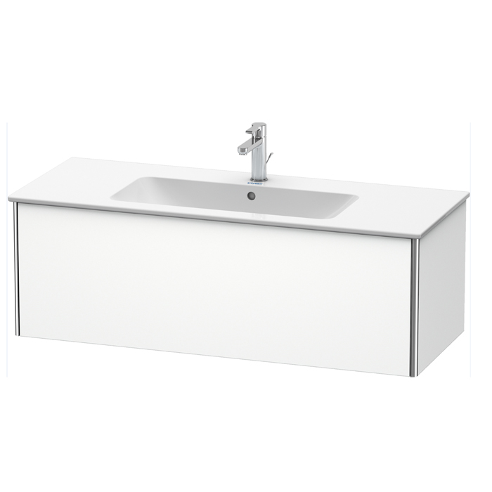 Duravit XSquare Тумба подвесная, с раковиной, с 1 выдв ящик, цвет: белый матовый