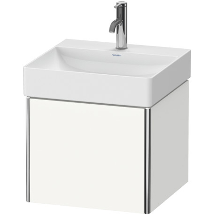 Duravit XSquare База подвесная с раковиной, 1 выдвижное отделение, цвет: глянцевый белый