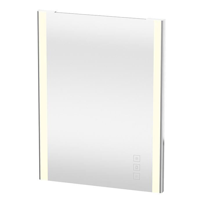 Duravit Xsquare Зеркало, LED-подсветка 2700-6500K с диммером, подогрев, регулировка цвета