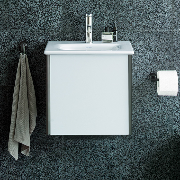 Duravit XViu Тумба подвесная с раковиной, 1 выдвижное отделение, цвет: белый глянцевый